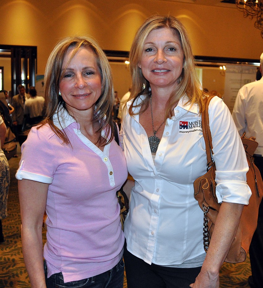 Darla O'Brien and Nadiene Raia do business together.