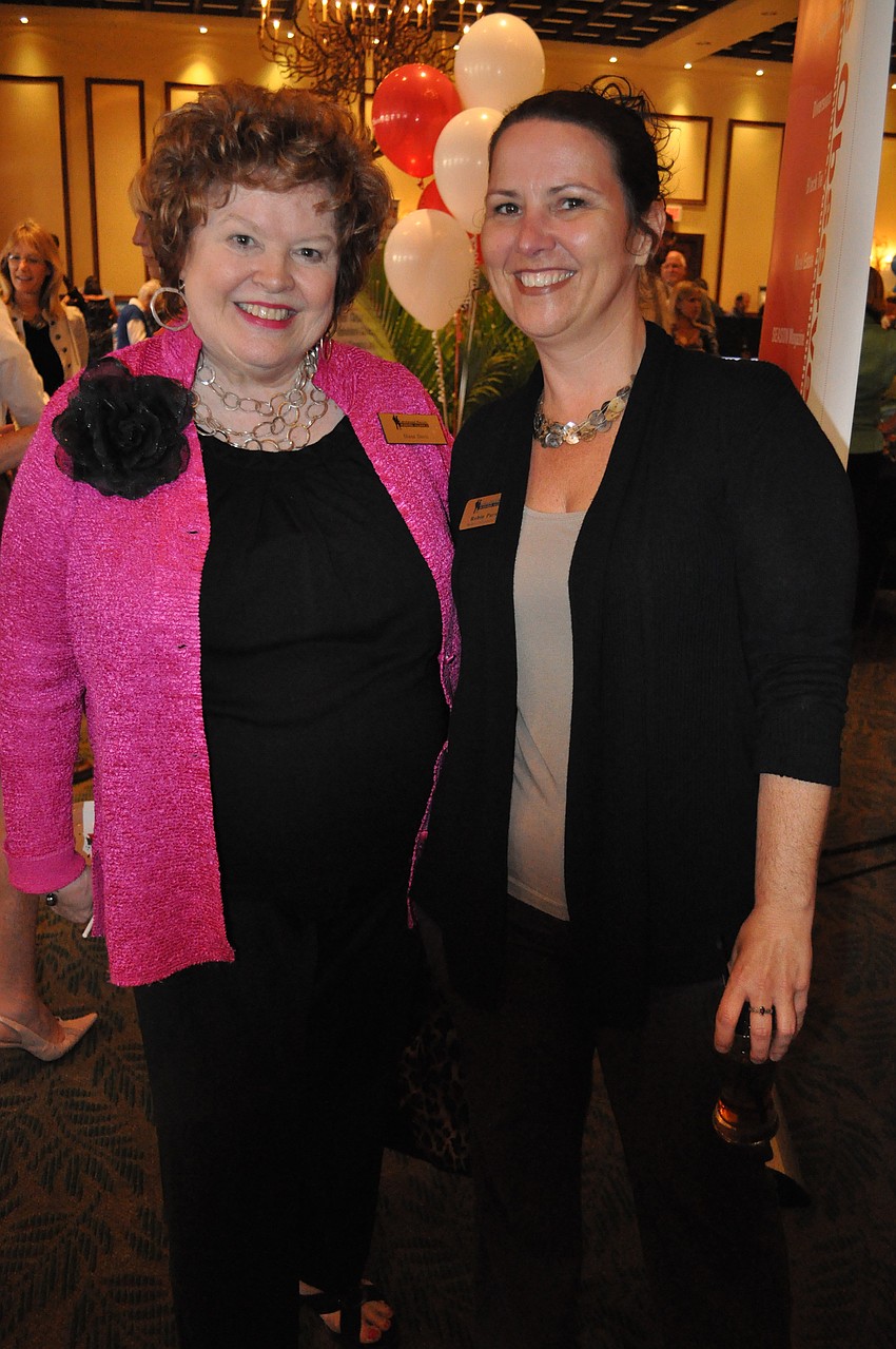 Lakewood Ranch Business Alliance volunteer Diana Davis and Business Development Director Robin Parsons