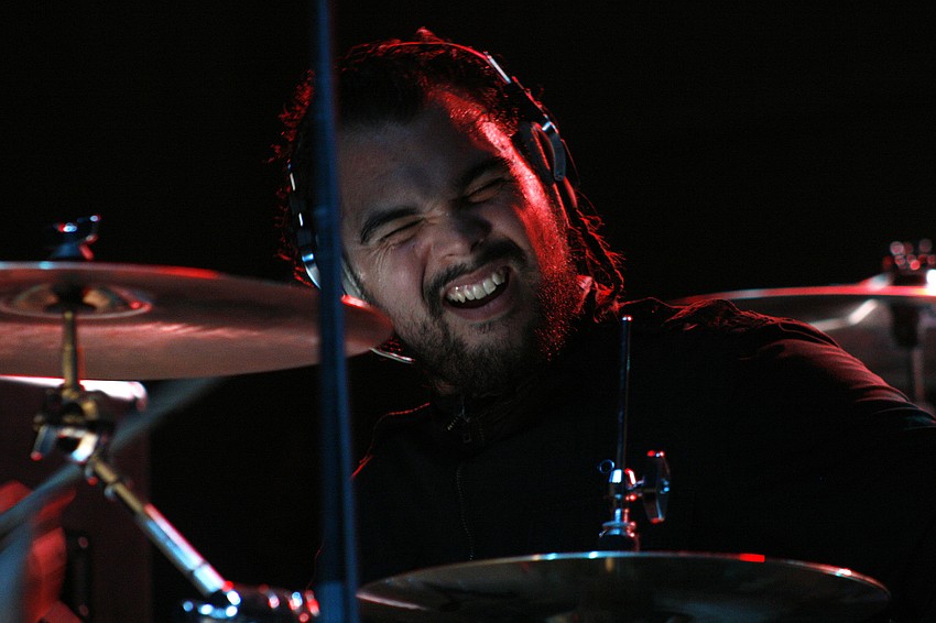 Matthew Barrios showed off impressive chops with his band, New City Lions.