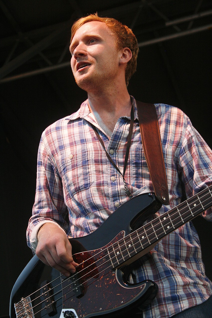 Bassist Richard Butcher kept Tigerweather's music steady and grooving.