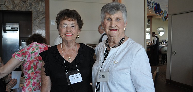 Elaine Seamon and Mary Quigley