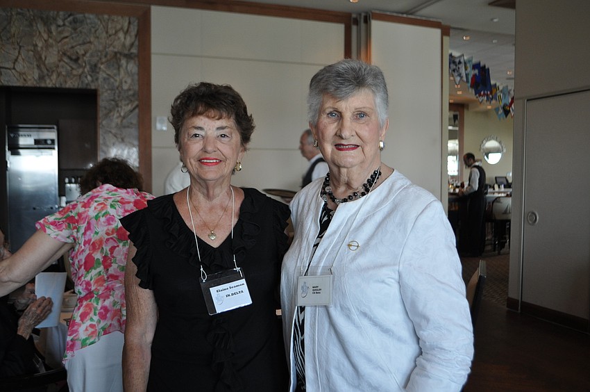 Elaine Seamon and Mary Quigley