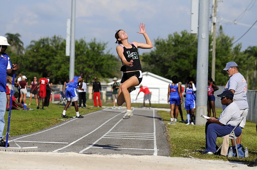 Lakewood Ranch's Madison Bradley won the triple jump and finished second in the high jump and long jump.