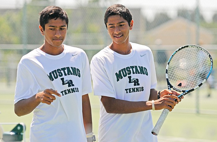 Arnav and Arsav Mohanty captured the No. 1 doubles title at the Class 3A-District 10 tournament April 5-6.