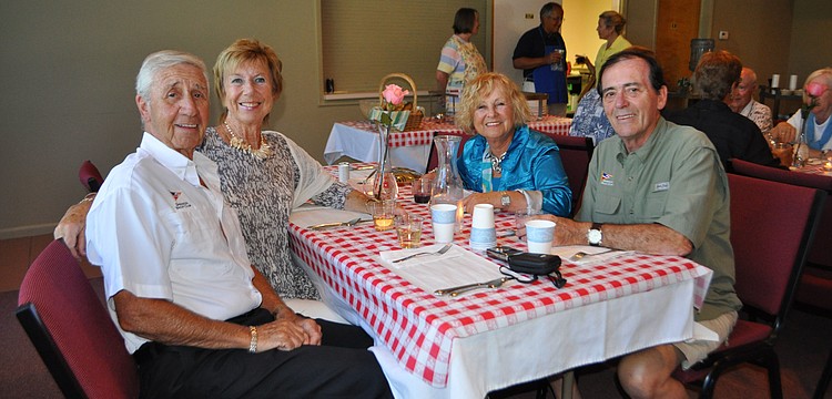 Jeff and Ethel Doughty and Inge and Alan Boudreau