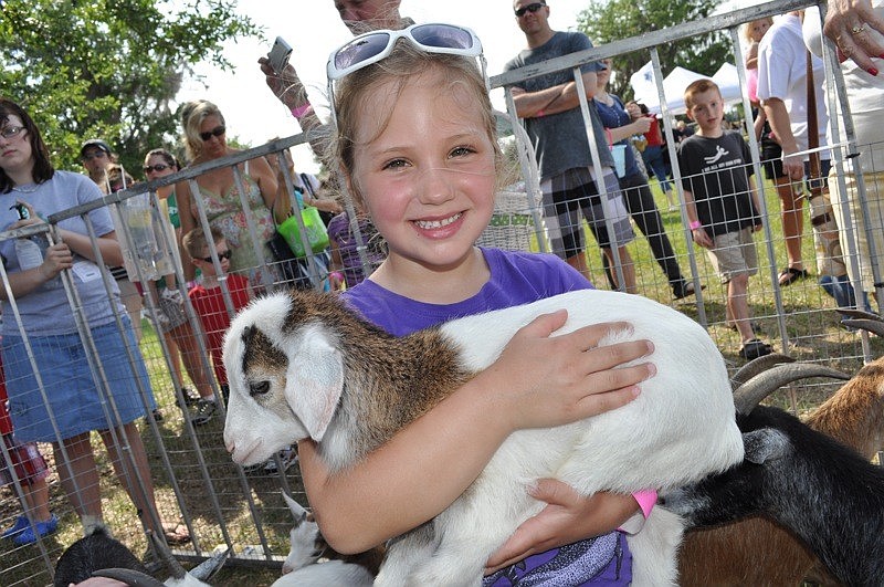 Brooke Hatfield lives on a farm.