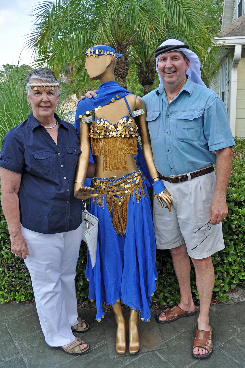 Summerfield residents Patt and Mike Staley hosted the event at their home.