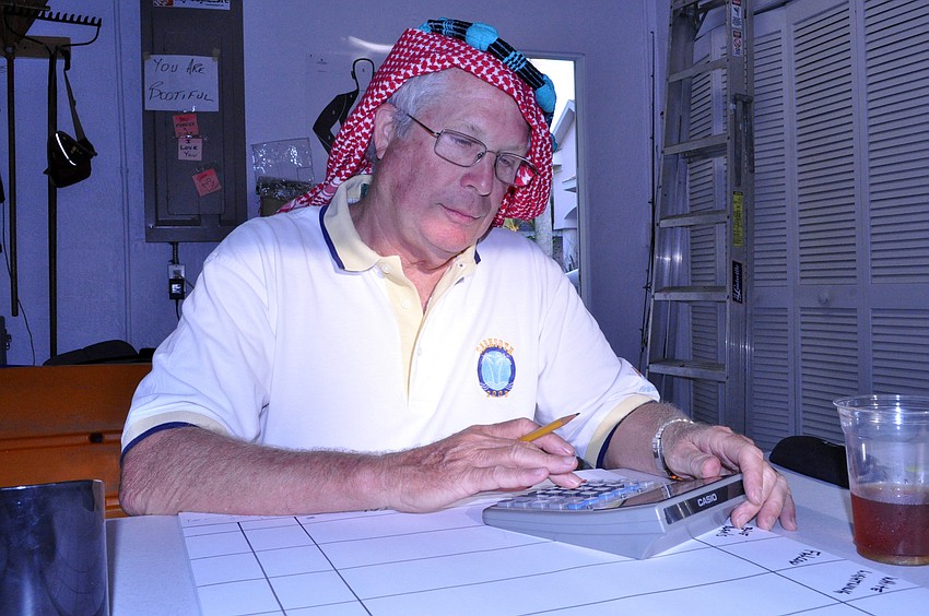 Troy Scott served as the odds maker.