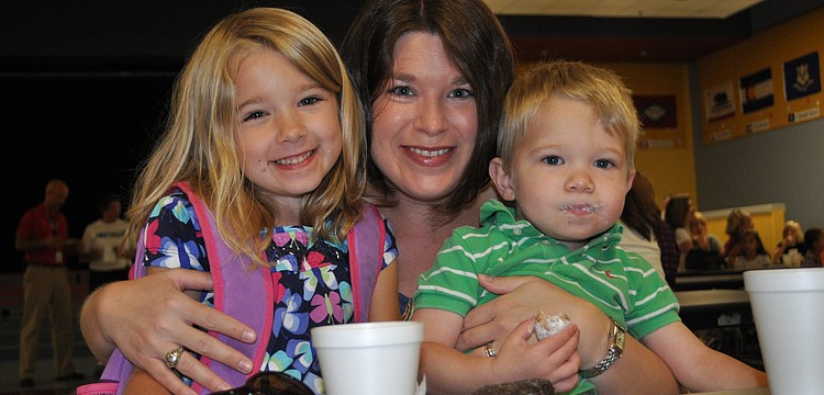 Donna Bolton enjoyed spending time with her daughter Hannah, 5, and son Jaden, 1.