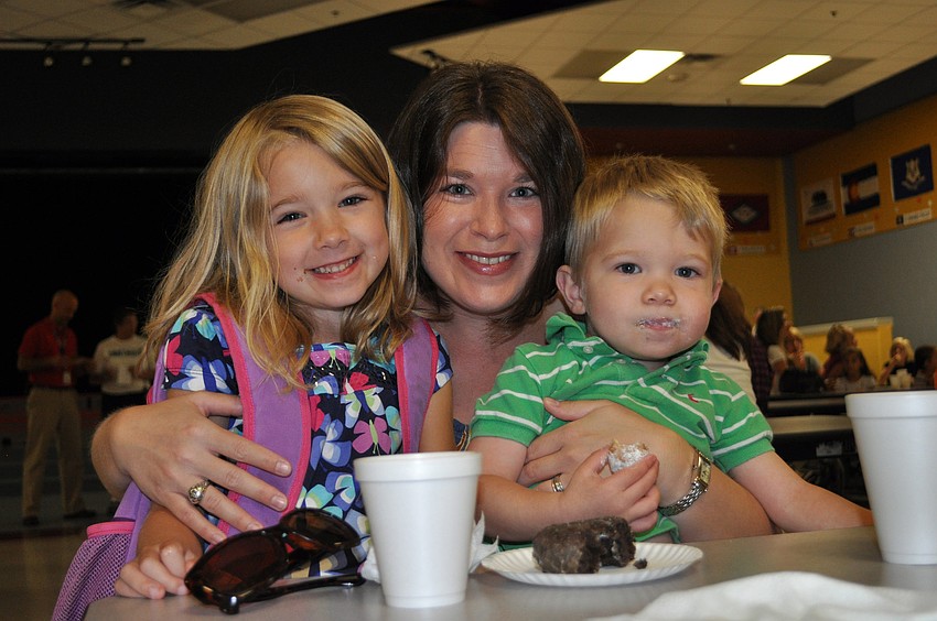 Donna Bolton enjoyed spending time with her daughter Hannah, 5, and son Jaden, 1.