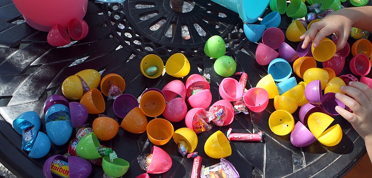 Kids could not wait to break into their colorful Easter eggs Saturday, April 23 after participating in Mar Vista's Easter egg hunt.