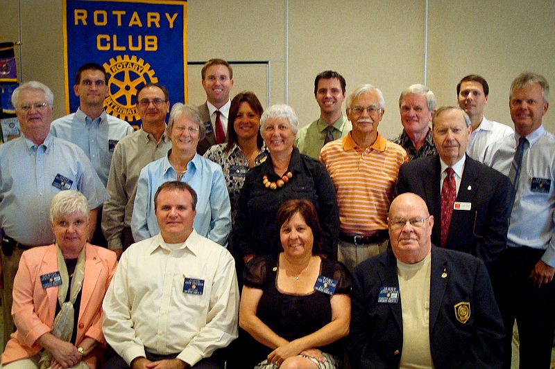 The Rotary Club of Lakewood Ranch has more than 70 members in total.