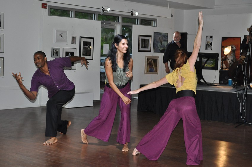 Jahrel Thompson, Leymis Bolanos Wilmott and Alyson Dolan perform.