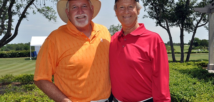 Charlie Morse and Bill Robinson won the Puttin on the Ritz tournament last year.