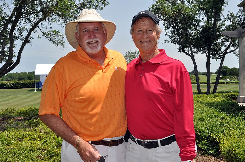 Charlie Morse and Bill Robinson won the Puttin on the Ritz tournament last year.