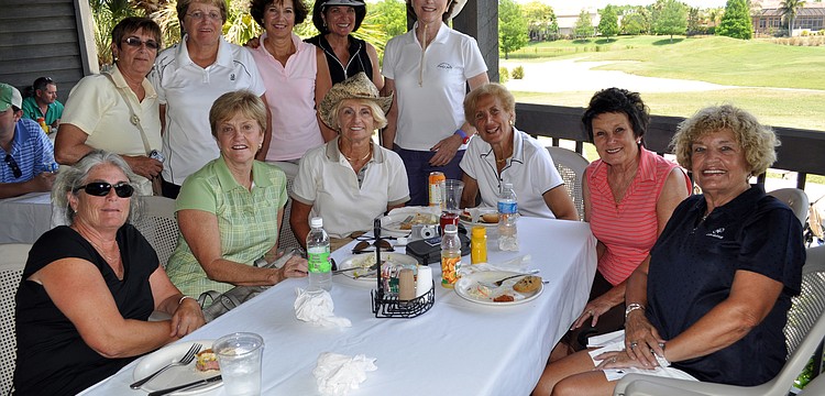 Twelve ladies from the Longboat Key Club were guests of the Welch Family Foundation.