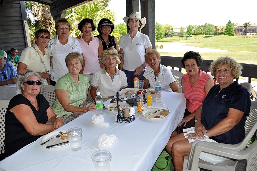 Twelve ladies from the Longboat Key Club were guests of the Welch Family Foundation.