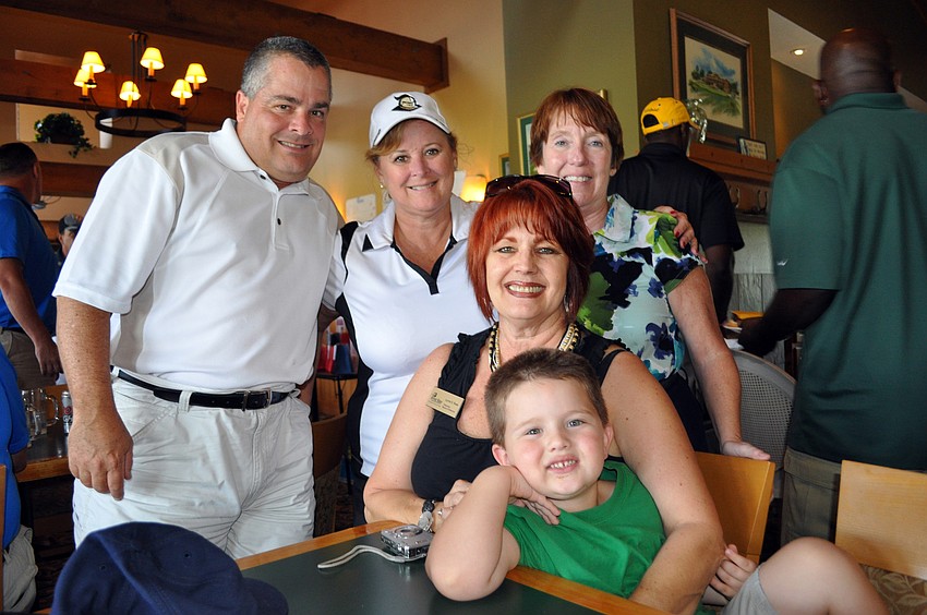 Tony and Tina Papa, First Step of Sarasota chair Lynne Ross, Brenda Asher and Ross Jenkins Jr., 4.