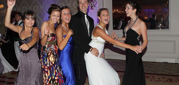 Anna Carreira, Morena Robinson, Kate Konecny, Colin Iverson, Cha Cha Bugatti and Kelsey Dow break it down on the dance floor.