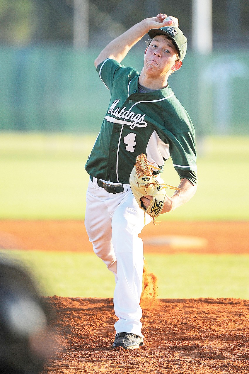 Junior Seth McGarry got the call on the mound against Braden River.