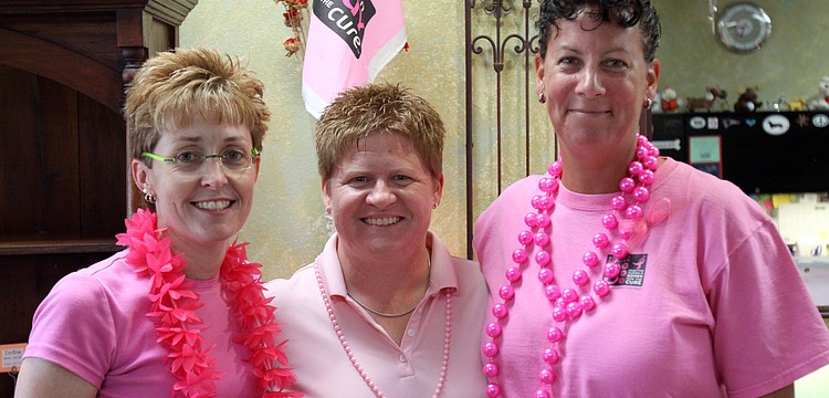 Leslie McKnight, Jen Swartout and Missy Williams