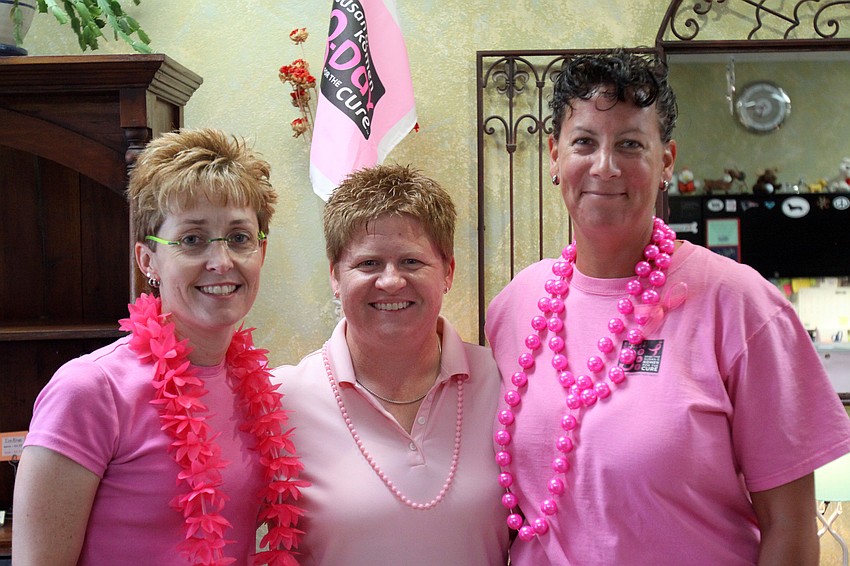 Leslie McKnight, Jen Swartout and Missy Williams