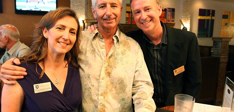Managing Director Michelle Bianchi Pingel, owner of Patrick's 1481 Jim "Sully" Sullivan and Artistic Director Jeffery Kin