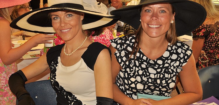 Maiya Gardner and Amy Donato attended the Mother's Day Tea.