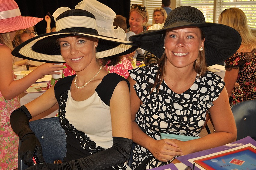 Maiya Gardner and Amy Donato attended the Mother's Day Tea.