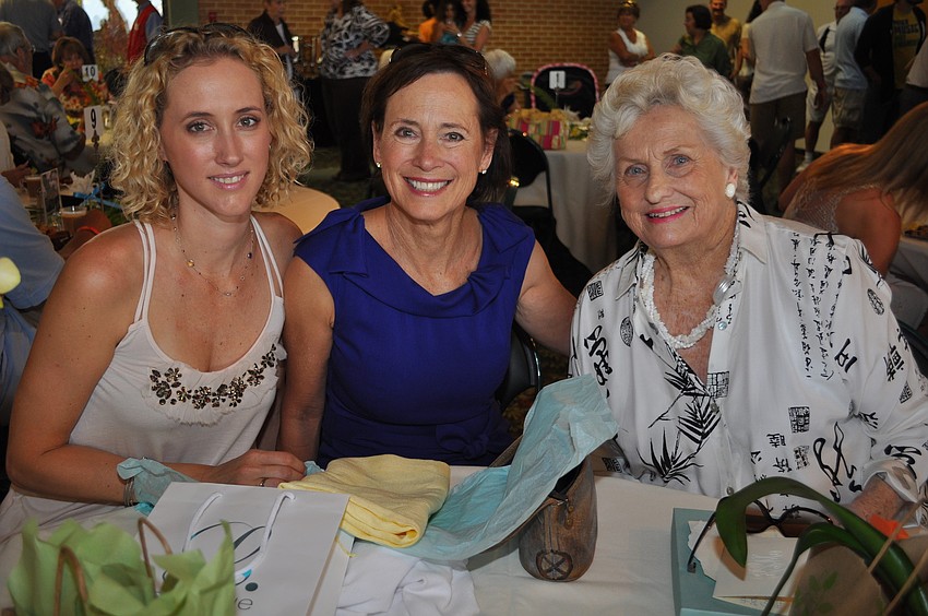 Amy and Patty Sullivan with Merry Graham