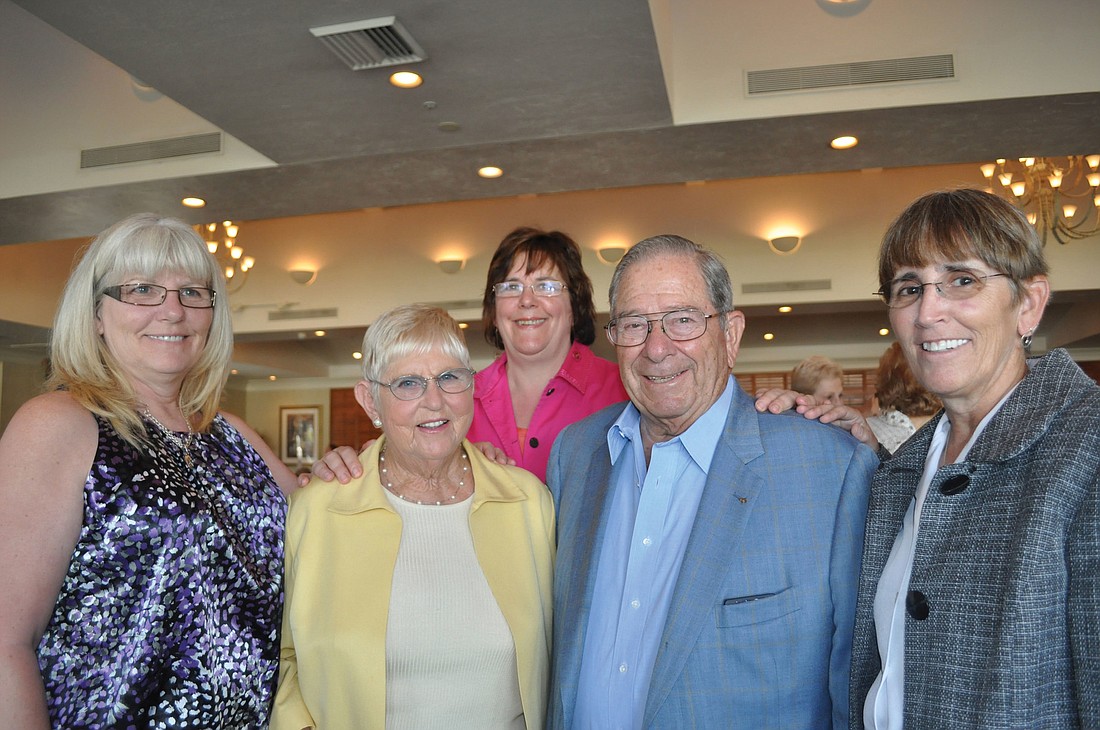 Claudia Coville, Margot and Warren Colville, Lynn Coville and Betsy Coville