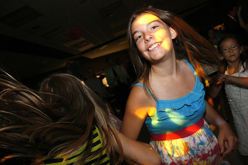 Kayla Quilichini had a blast dancing with her friends.