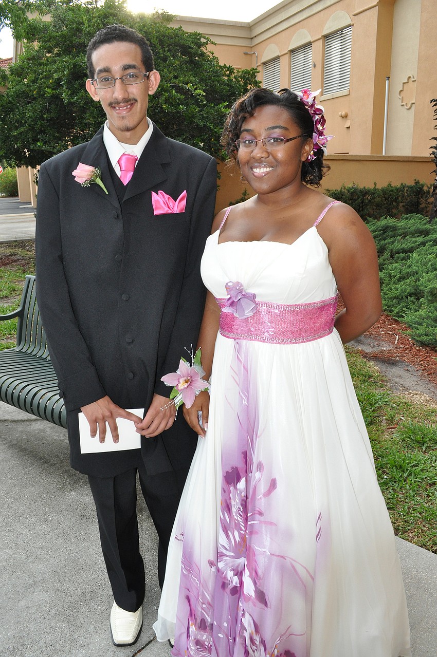 Isaac Morales and Destiney Jones are both seniors this year.