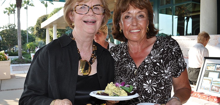Lila Cooper with Susan Davis