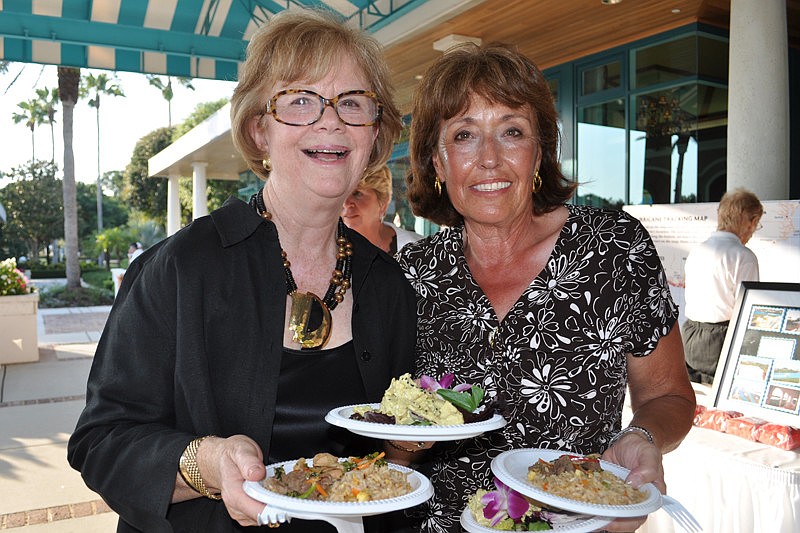 Lila Cooper with Susan Davis