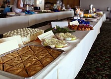 There were 37 desserts and 29 donors for Family Promises' Third Annual Just Desserts event Friday, May 20 at Selby Garden's Great Room by the Bay.