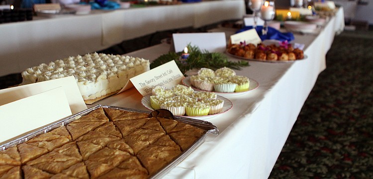 There were 37 desserts and 29 donors for Family Promises' Third Annual Just Desserts event Friday, May 20 at Selby Garden's Great Room by the Bay.