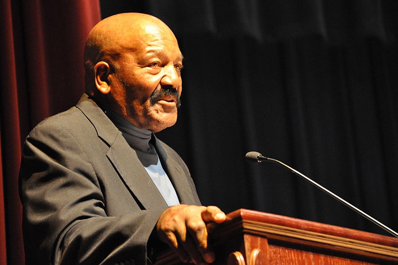 NFL Hall of Fame running back Jim Brown, founder of the Amer-I-Can program, gave the keynote address.
