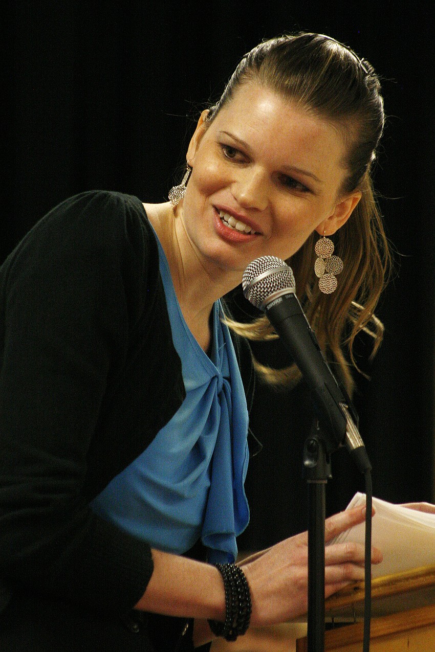 Tracie Nissley congratulated her class for a great year.