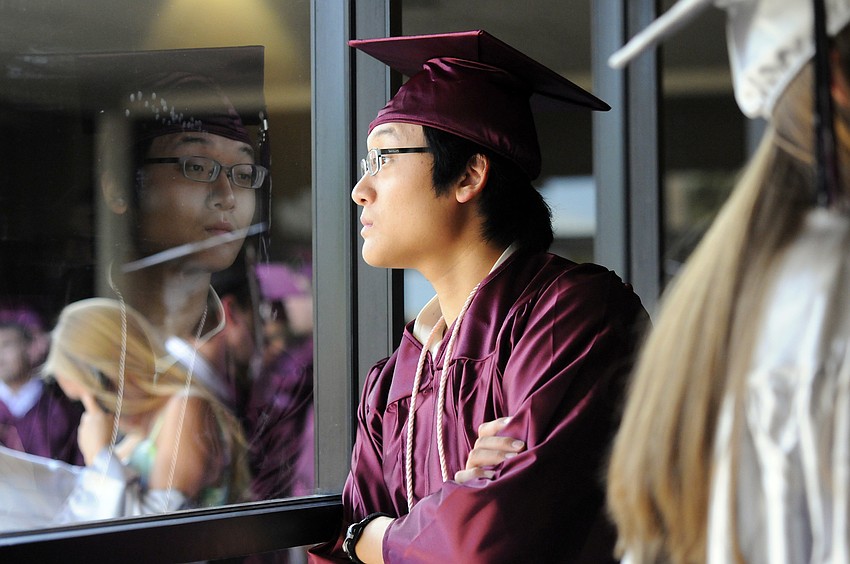 Michael Suh, 18, said heâ€™s going to miss seeing all of the people heâ€™s gotten acquainted with during his time at Braden River.