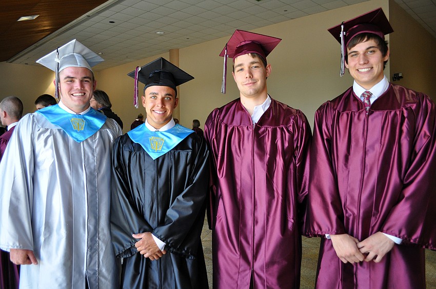 Dakota Wilson, Kadin Kerns, Kyle Holt and Robert Hutchinson are going to miss seeing all of their friends every day.