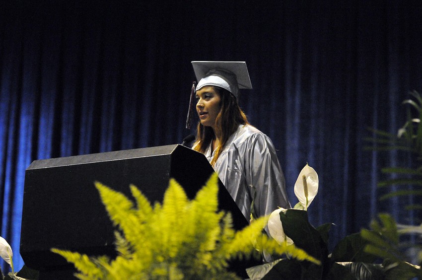 Alanna Condren was this yearâ€™s Senior Class President.