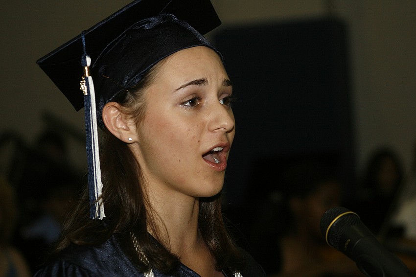 Jessica Bloch sang 'O Mio Babbino Caro.'