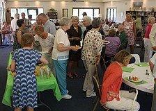 Around 40 people enjoyed good food, coffee, juice and some time to catch up after the service Sunday, June 5 at the All Angels brunch.