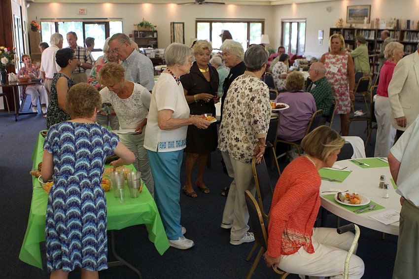 Around 40 people enjoyed good food, coffee, juice and some time to catch up after the service Sunday, June 5 at the All Angels brunch.