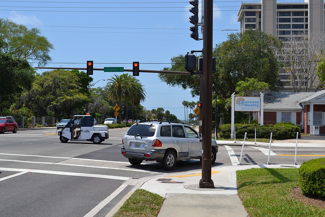 Violators caught running a red light will receive $158 tickets.