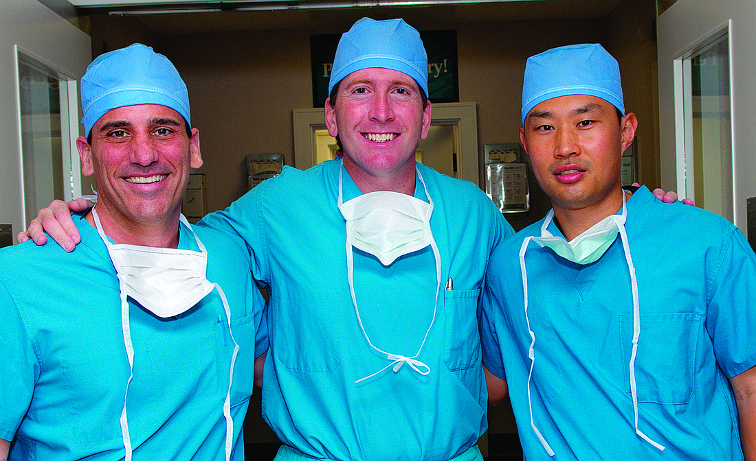 Drs. William Soscia, William Lahners and Joshua Kim