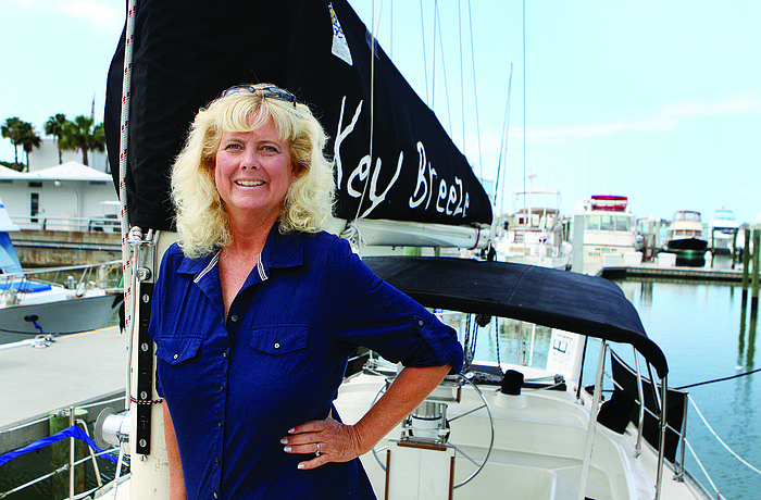 Janet Hamel Solomon has welcomed more than 12,000 guests aboard her boat, Key Breeze.