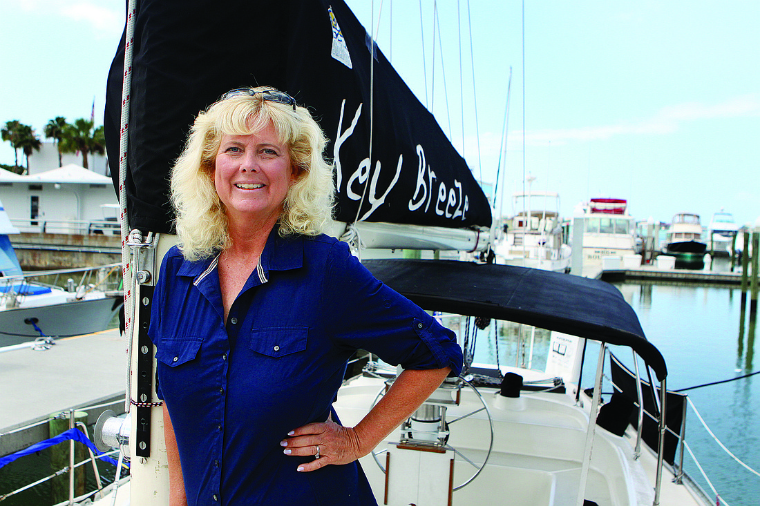 Janet Hamel Solomon has welcomed more than 12,000 guests aboard her boat, Key Breeze.