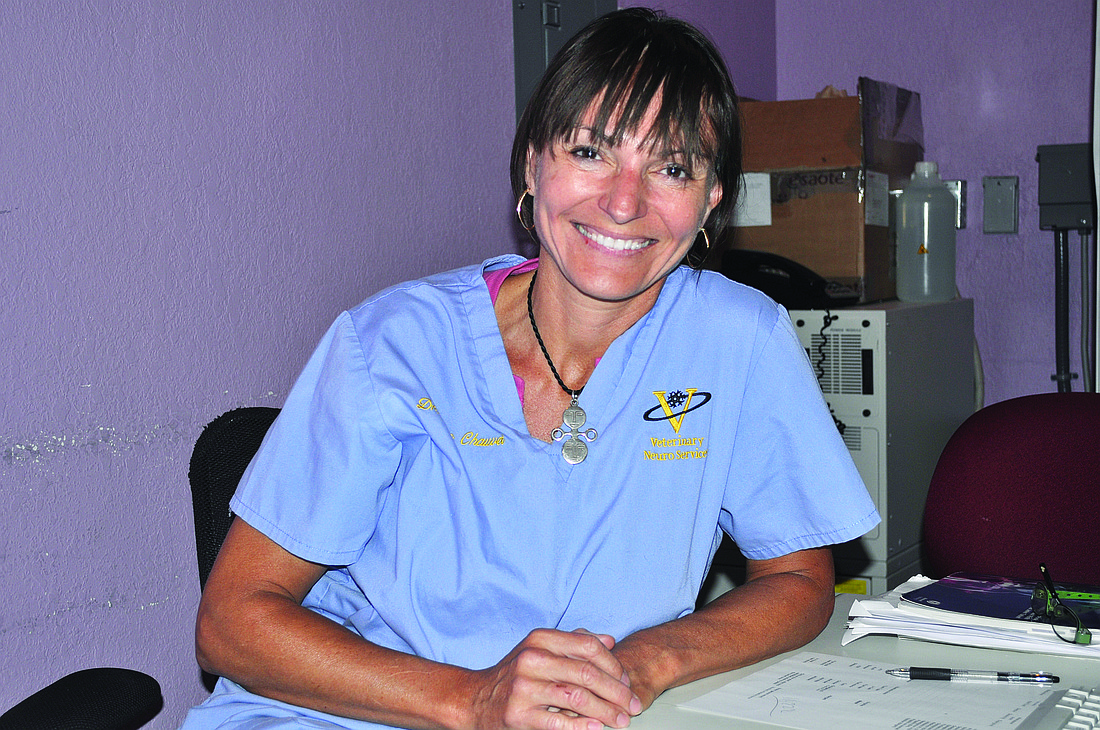 Dr. Anne Chauvet owns Critical Care and Veterinary Specialists of Sarasota.